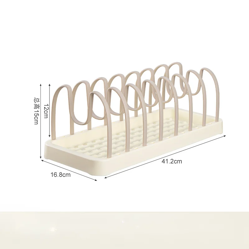 Стандартная стойка съемные держатели для тарелок кухонная посуда крышка
