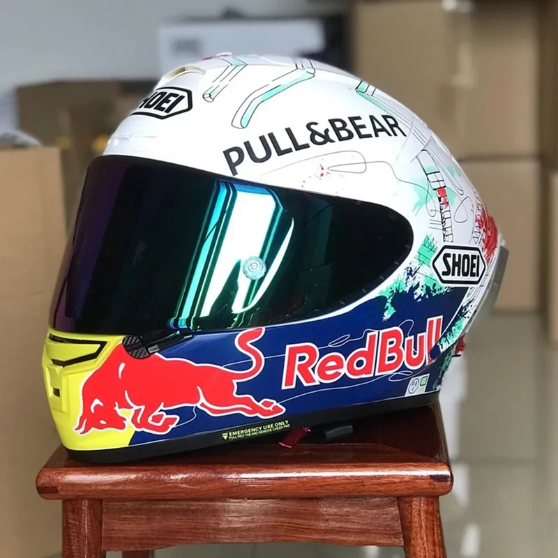 

Шлем SHOEI X14, мотоциклетный шлем на все лицо, с изображением муравьев, X-четырнадцать, R1, 60-е юбилейное издание