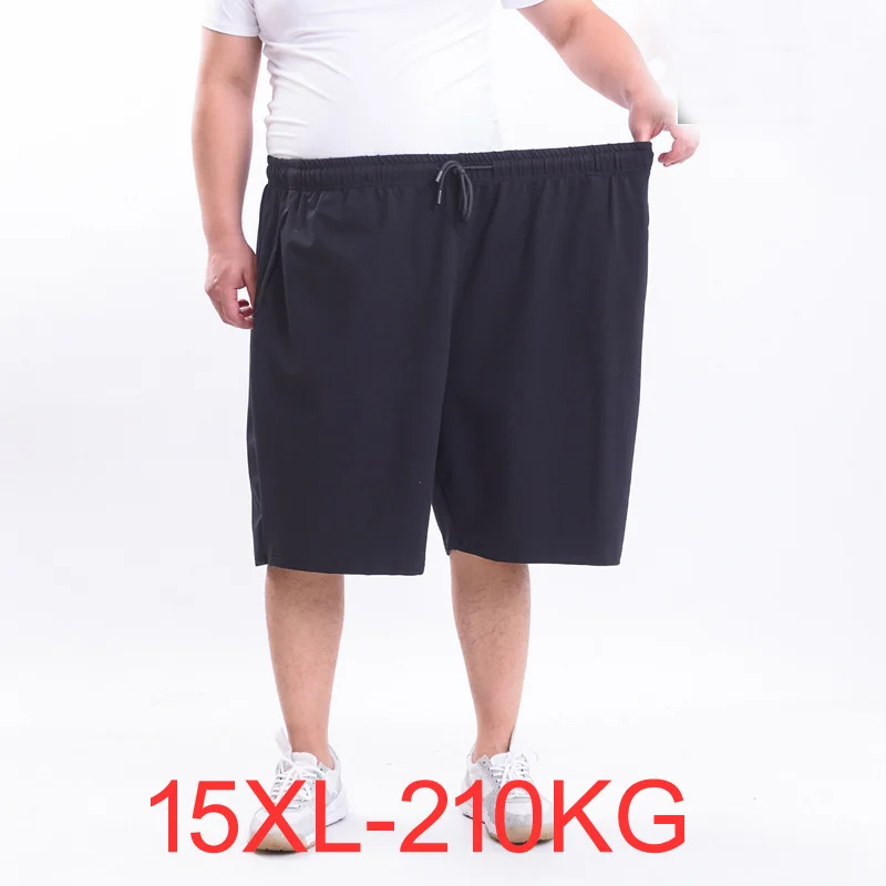 

tide Summer sports shorts thin men's plus size loose casual five-point pants man big pants 10XL 14XL 15XL workout shorts 230KG