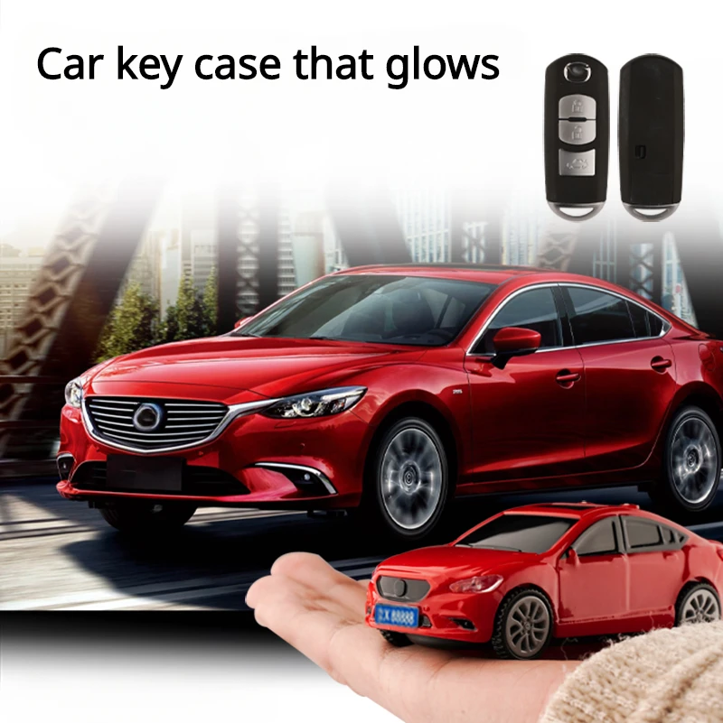 

For Mazda Atlas key cover car model Enclave CX-5 car model shell keychain CX4 protective shell cover personalized accessories