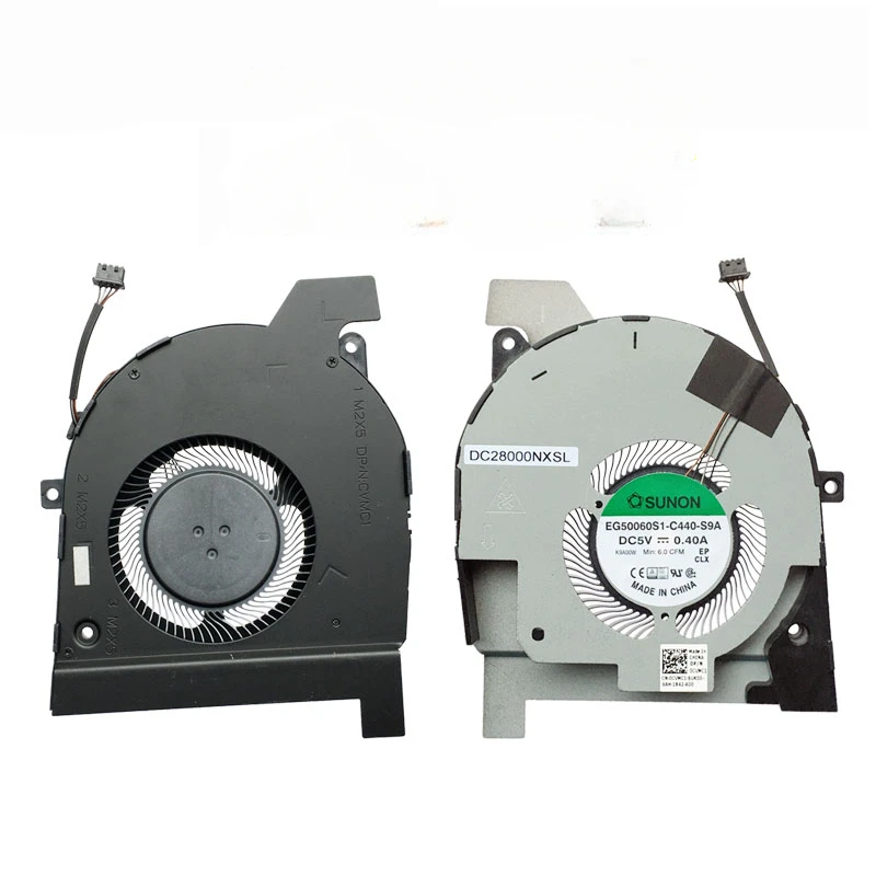 Новый вентилятор охлаждения ЦП для ноутбука Dell Precision 3551 3541 Latitude 5501 5511 CVMC1 EG50060S1-C440-S9A / HFVP0 EG50060S1-C430-S9A