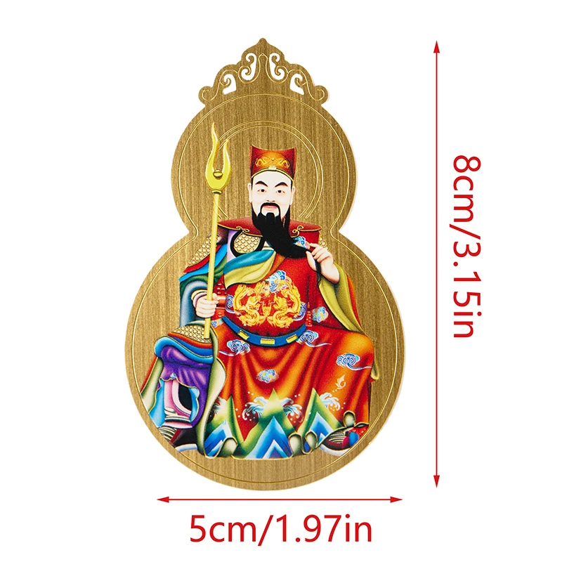 2025 Tai Sui карта-амулет фэн-шуй молитвенная Золотая карточка защита от экзорцизма