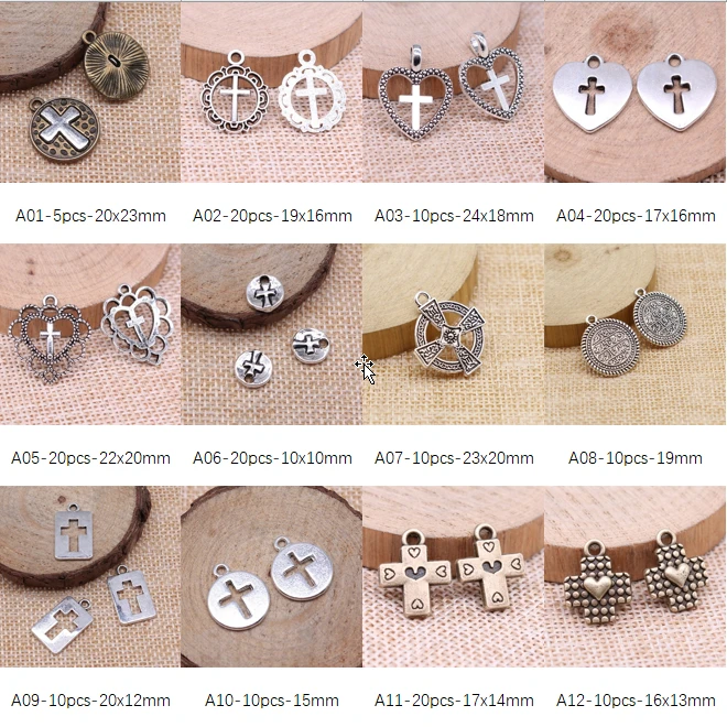 

Новое поступление, круглые подвески в виде сердца с крестом для изготовления ювелирных изделий, подарки для женщин