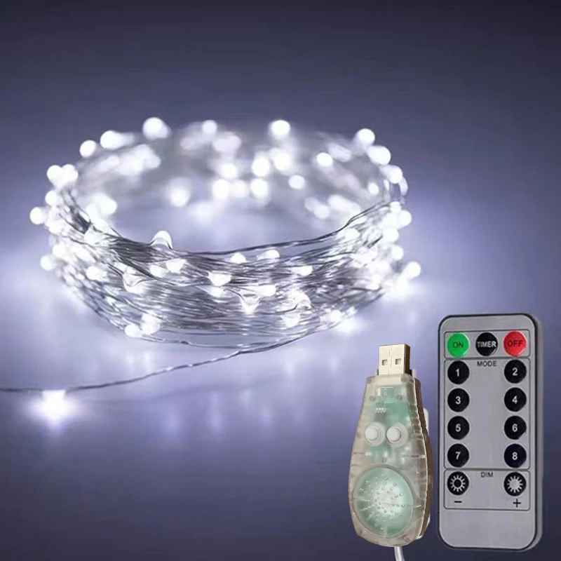 

Светодиодная гирлянда с музыкой и питанием от Usb, 1/10 м