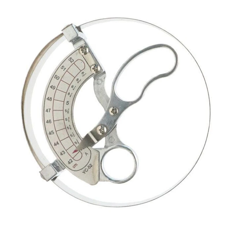 

Upgraded Scissor Type Ring Compass Hat Size Measuring Tool Hand Hold Millinery Sizer- Quality Metal Made Durable