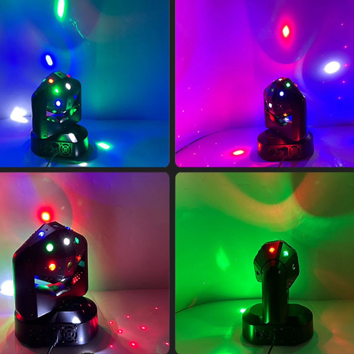 LED150W 3 в 1 Мобильная Лазерная лампа RGBW Луч Стробоскопическая проекция вращающаяся