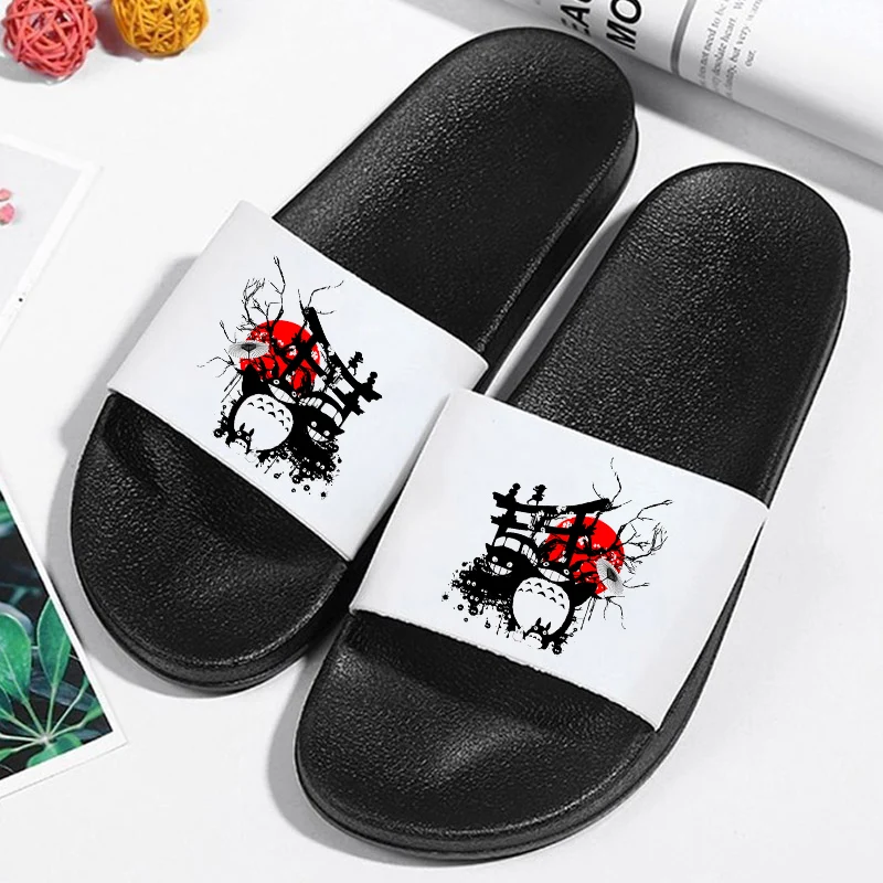 Шлепанцы женские летние с рисунком сланцы пляжные сандалии модная обувь - купить