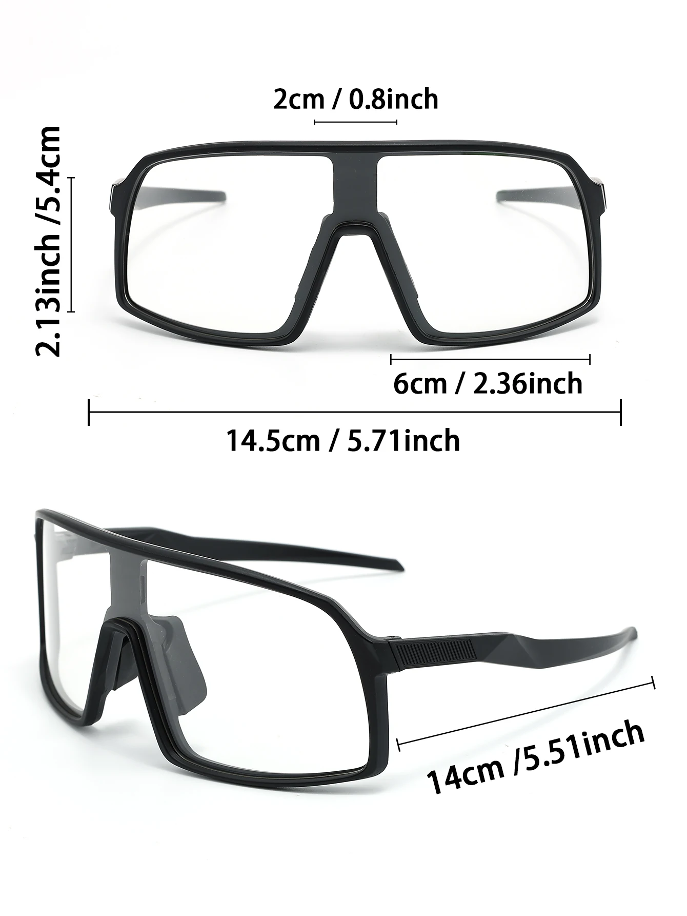 Большие Классические Фотохромные Солнцезащитные Очки Унисекс С