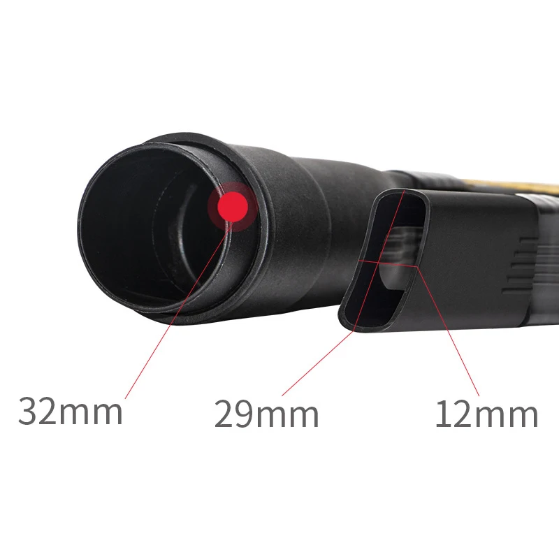 

Аксессуары для замены Полезная длинная плоская насадка Универсальный гибкий пылесос 1 шт. 32/35 мм черная насадка