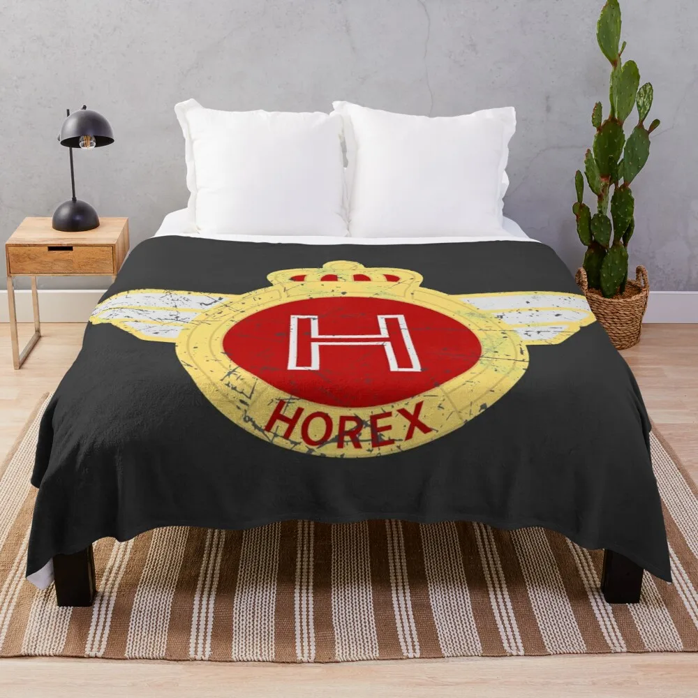 

Horex Motorcycle Vintage Logo Throw Blanket Blanket Luxury Fluffy Soft Blankets Extra Large Throw Blanket