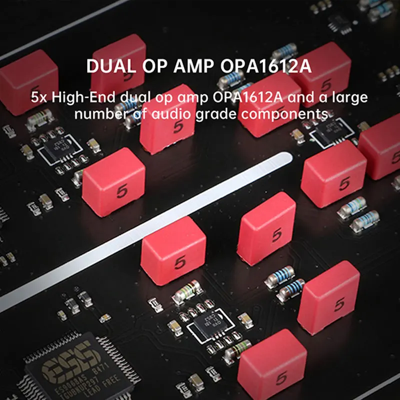 Фото Аудиодекодер SMSL DO200 MKII с 2-мя чипами ЦАП ES9068AS, XU316, USB, оптическим, коаксиальным, AES/EBU, I²S, Bluetooth входом и пультом дистанционного управления №3