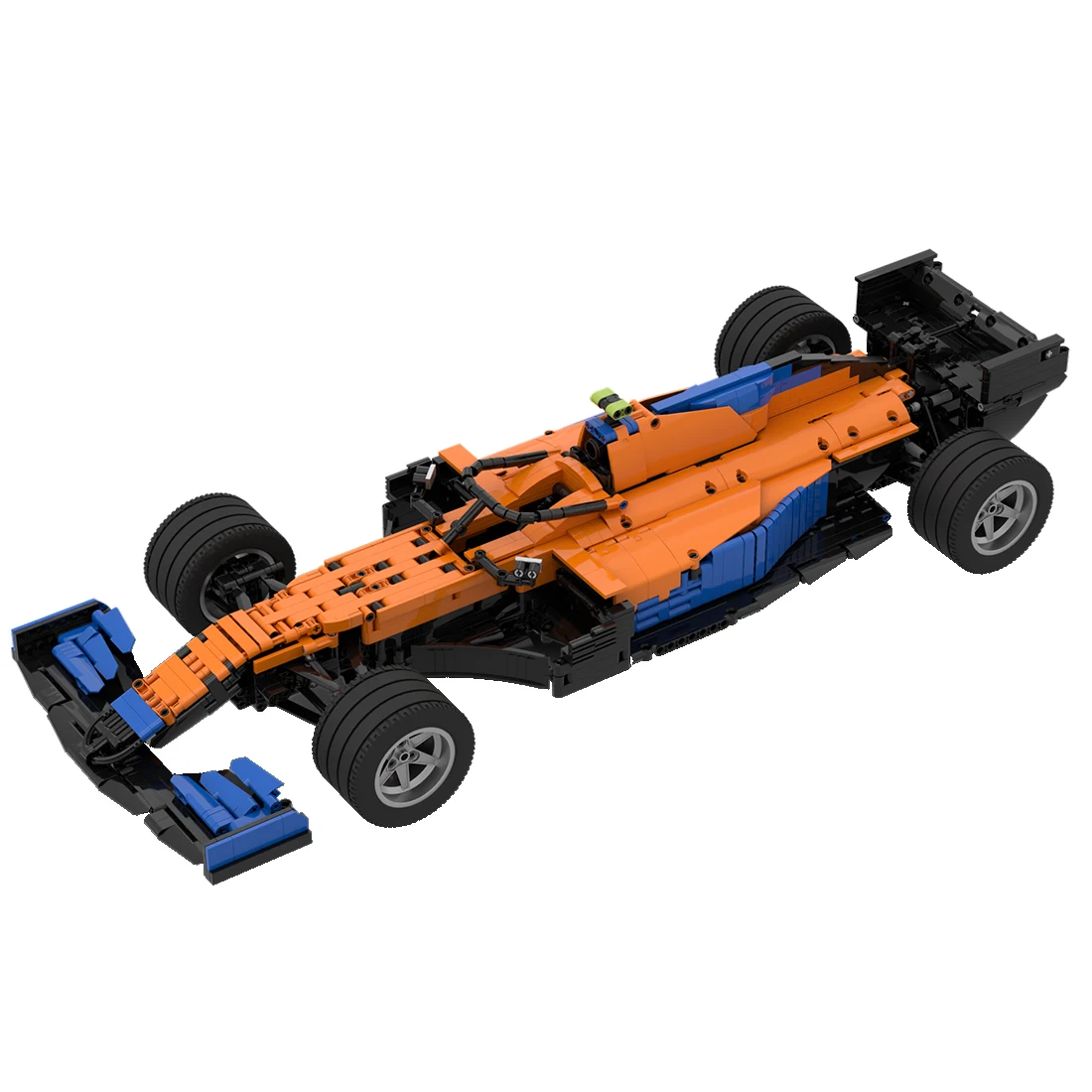 

Authorized MOC-86175 / MOC-89553 1:8 Scale Racing Car Formula Super Car Model Building Blocks Set - Designed By Lukas2020