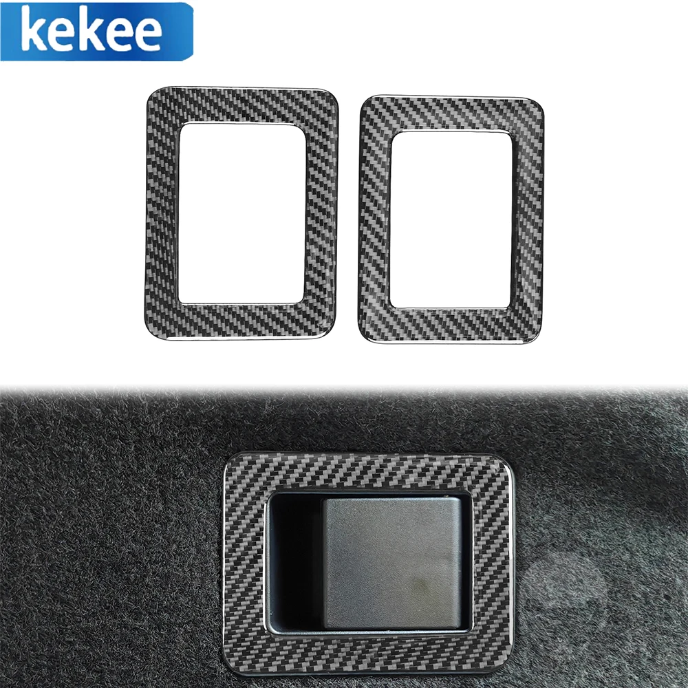 

Для Ford F150 Raptor 2015-2020, наклейка из настоящего углеродного волокна на заднее сиденье, декоративные аксессуары