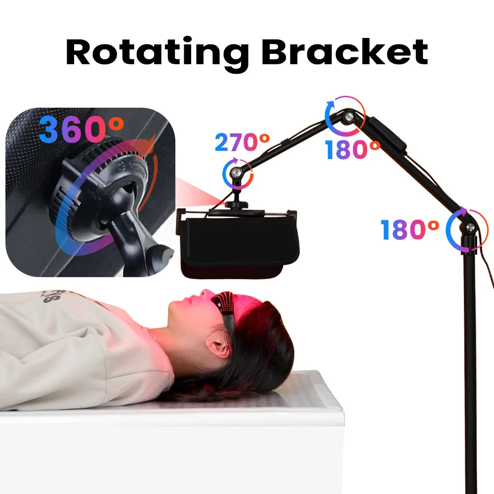 Фото 2026 IDEATHERAPY TLB120-U 3-в-1 660 850 нм Клиническая лампа для лица, панель для красно-световой терапии, пояс для красно-световой терапии со стойкой для косметологического аппарата №5