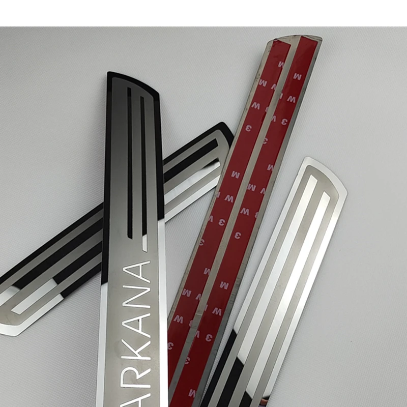 

Для Renault ARKANA XM3 2019 2020 2021 Бриллиантовая накладка из нержавеющей стали порог педаль защита автомобильные аксессуары