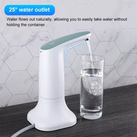electric water bottle pump automatic drink dispenser usb charging water pump led luminous home auto switch water dispensers