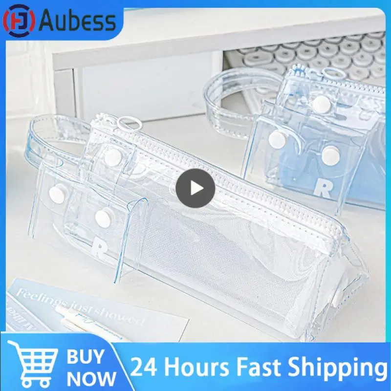 

Fashionable Pencil Case High Capacity Portable Storage Durable Storage Bag Gift Idea Cute Girl Pencil Case Best Seller Spacious