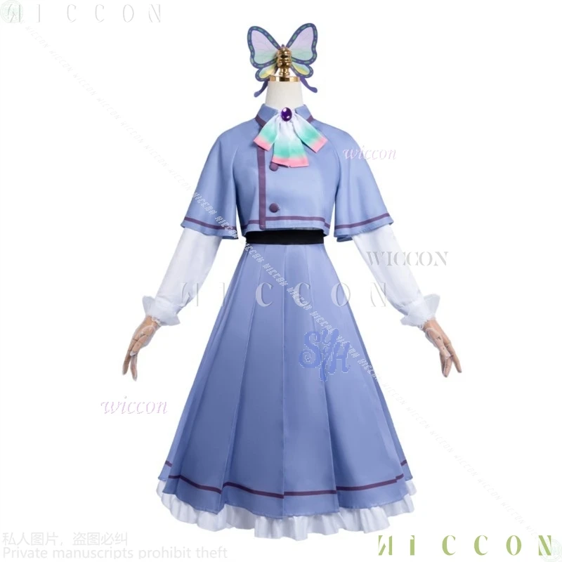 Фантазия Хэллоуин Kochoou Kawaii Shinobbu аниме Relooo отель костюм элегантное красивое платье фиолетовый Лолита Disfraz D (art.: 3920d2ee67876) - 3920d2ee67876