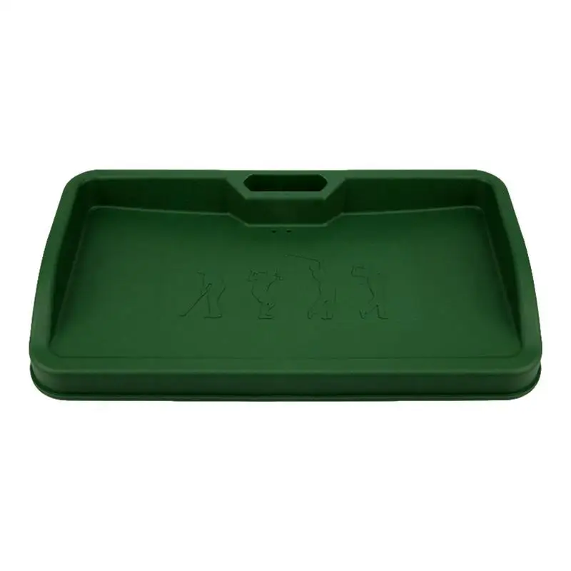 

Коробка для мячей для гольфа, сверхмощный контейнер для мячей для гольфа, сверхмощный контейнер для мячей для игры в гольф внутри/вне помещения, нескользящий лоток для мячей