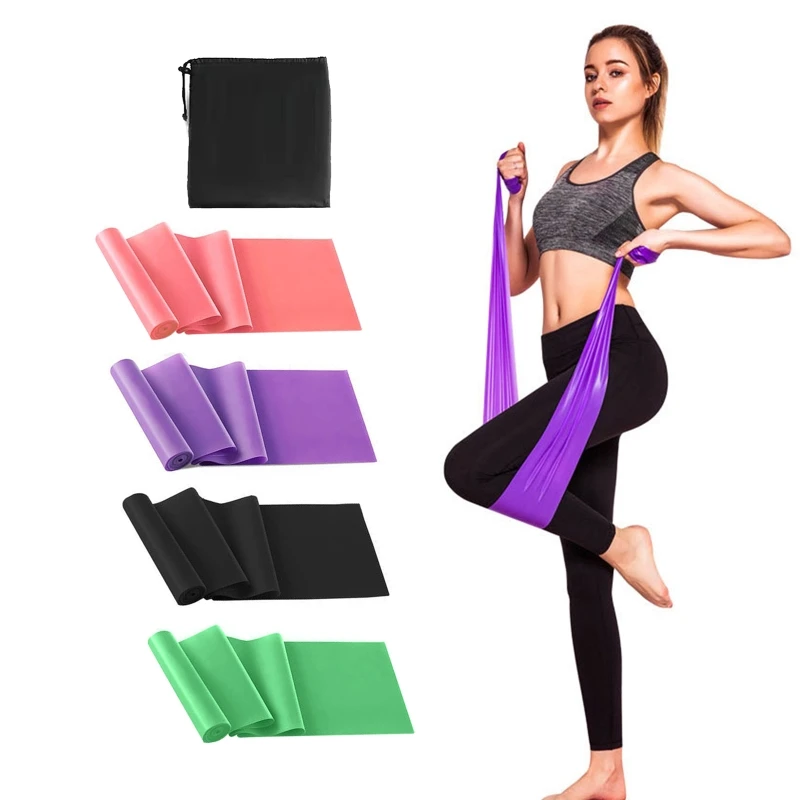 

Exercise Fitness Training Band Elastic Pull Up Assist Bands 5 Wide Yoga Bands