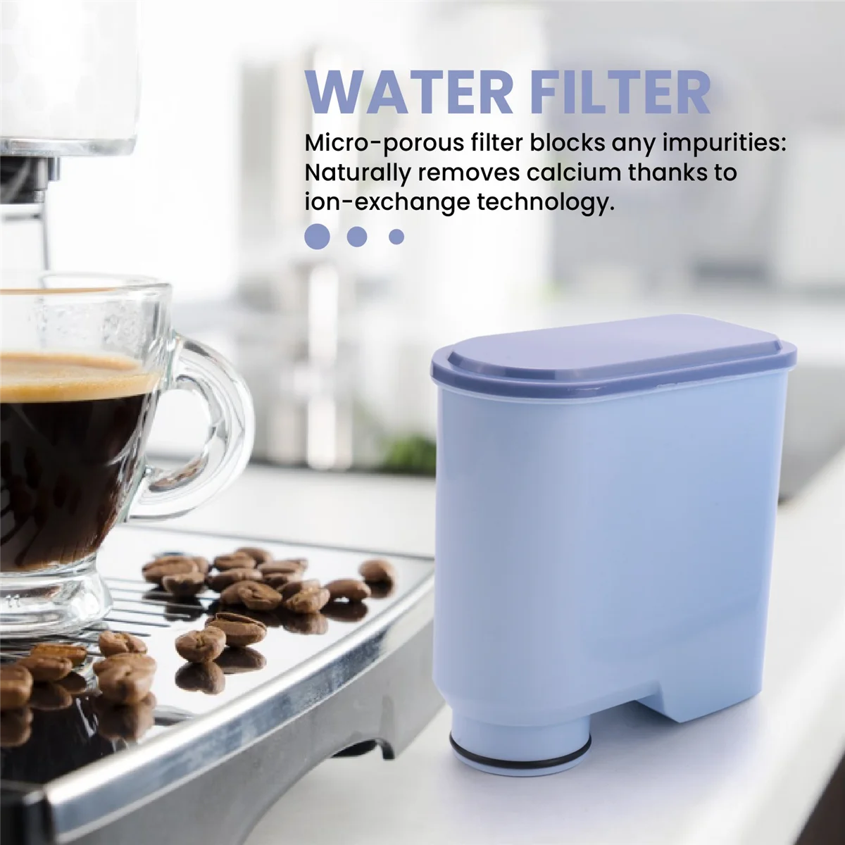 Наборы из 2-х сменных фильтров для воды кофемашины CMF009 Philips Saeco AquaClean CA6903/10/00/01/22/47