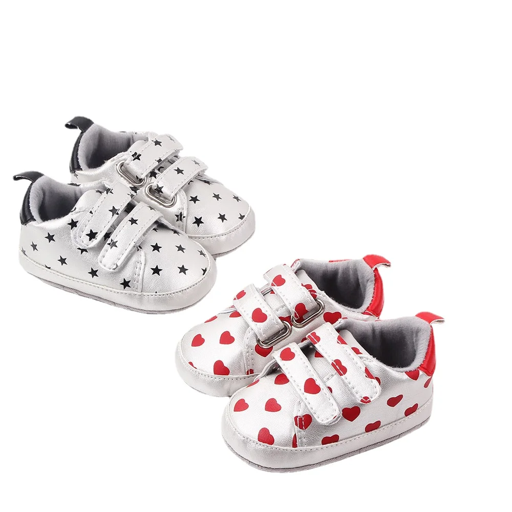 

Детская обувь с принтом Love, мягкая подошва, Классическая универсальная детская обувь