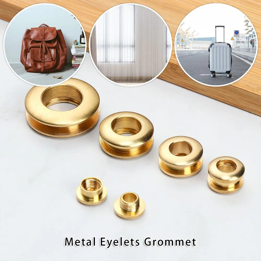 

Durable DIY Clothes Decoration Leather Accessories Eyelets Grommets Brass Washer
