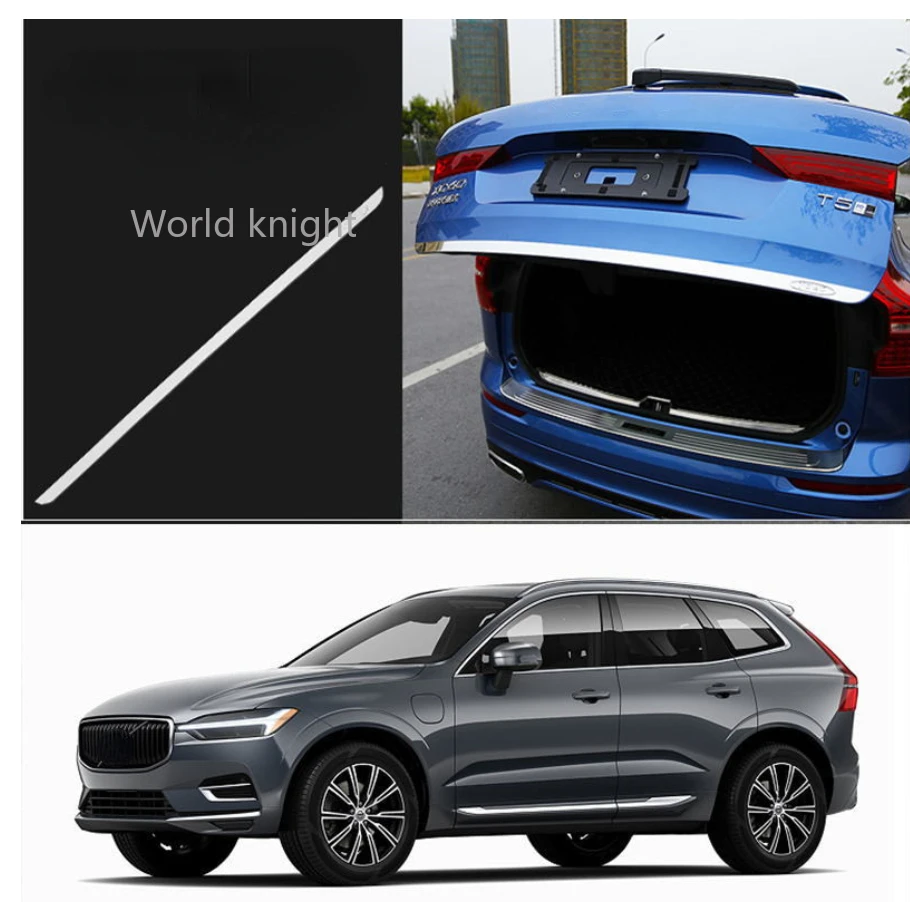

Для Volvo XC60 2018-2021 накладка на задние ворота, накладка на задний багажник, молдинг, ободок, стильная наклейка, украшение
