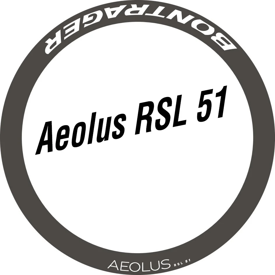 

Bicycle Wheel Sticker Road Bike Bicycle Stickers Cycle Rim Cycling Decal for AEOLUS RSL 51