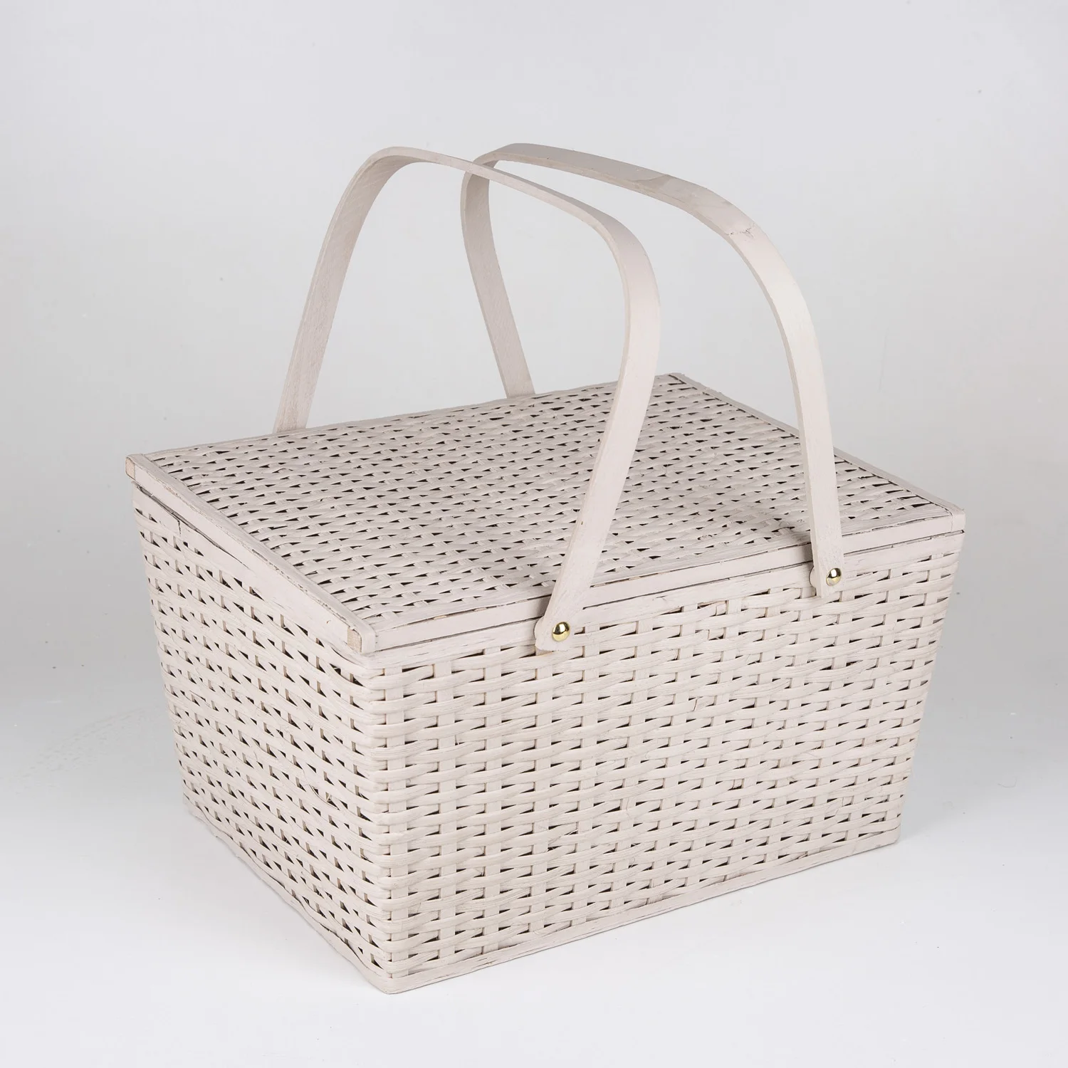 

Соломенная бежевая Корзина для пикника Veramaya 38x22x29 см