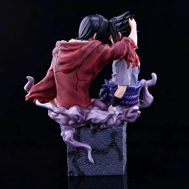 Naruto Shippuden Sasuke ed Itachi abbraccio Action Figure busto PVC 17cm 3