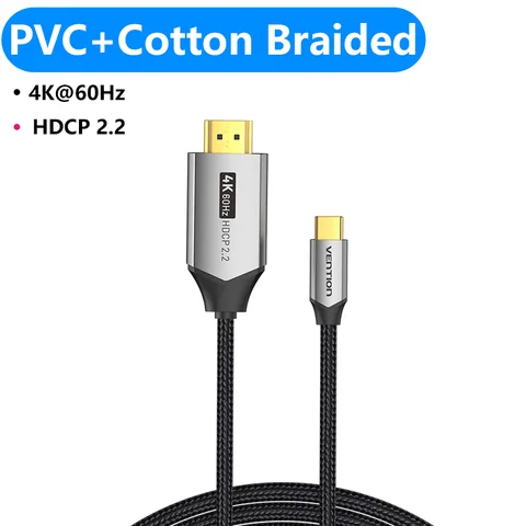 Vention USB C к HDMI кабель 8K для MacBook