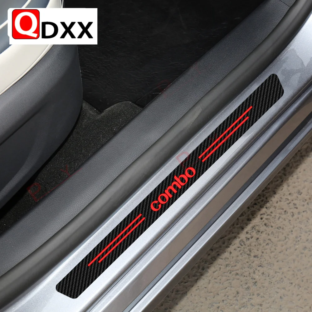 4 шт. наклейки на пороги автомобиля Opel Astra Adam Combo Corsa Crossland X Grandland модели Insignia Meriva Mokka