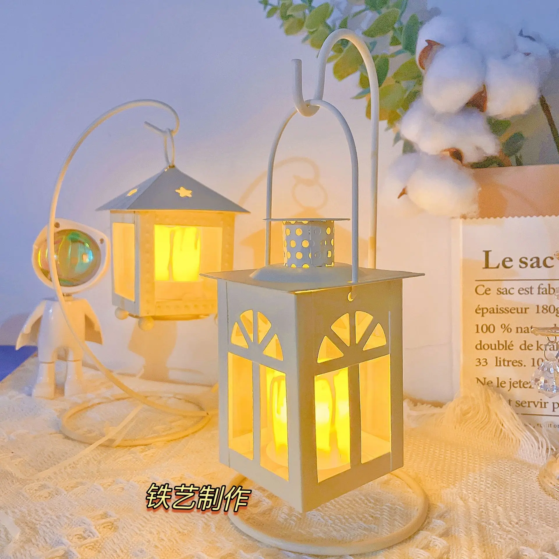 Ins девушка сердце Железный искусство скандинавский подвесной светильник