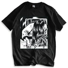 Модная брендовая мужская футболка свободного покроя Садако Ямамура кольцо ужас культ фильм японское аниме Манга японская хлопковая Футболка для мальчиков