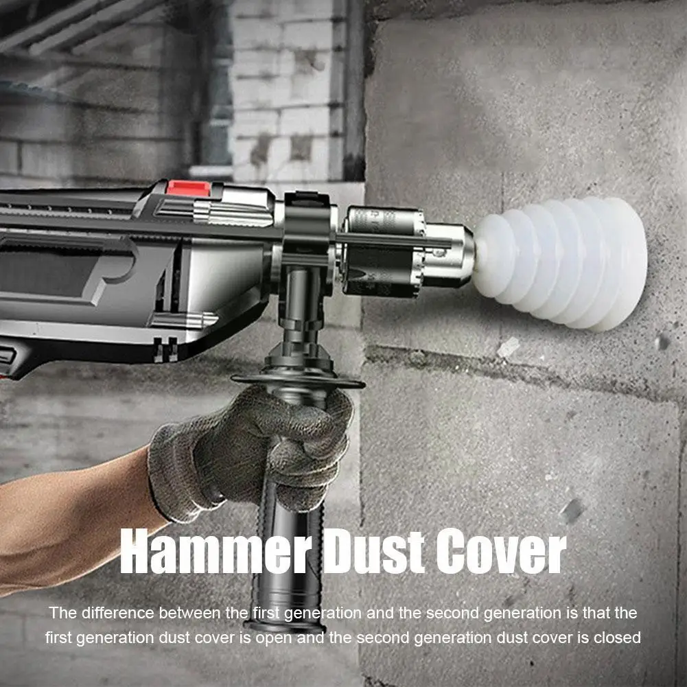 

Electric Drill Dust Rubber Cover Electric Impact Hammer Collector Power Accessories Dust Dustproof Tool Drill Dust Drill De A9k8
