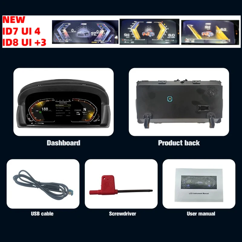 

Приборная панель кластера для BMW E84 2006-2015 серии X1, спидометр, ЖК-дисплей, приборная панель, цифровой прибор