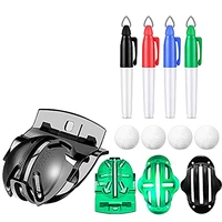 golf ball drawing markers golf ball line drawing marker tool kit golf marker drawing tool for golf training accessories
