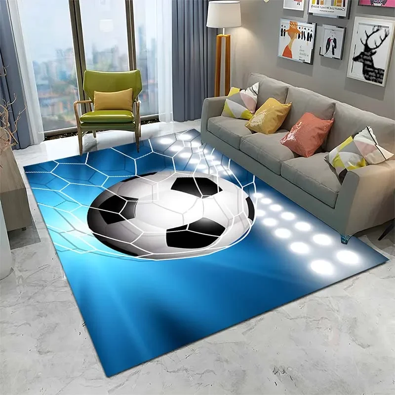 

Football picture carpet, living room decoration carpet, bedroom living room carpet, home entrance mat, children's room carpet