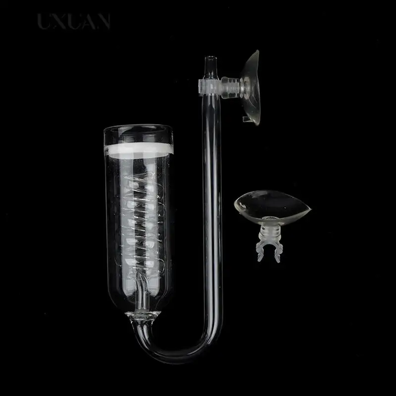 

CO2 Diffuser Aquarium Spiral Carbon Dioxide Atomizer Diffuser With Suction Cup