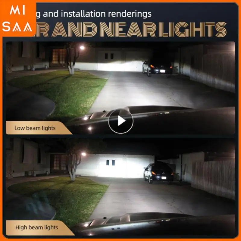 

Автомобильная светодиодная фара P4led, простая установка, мощный теплоотвод, водонепроницаемость Ip68, высокая яркость, автомобильные принадлежности, светодиодная Автомобильная фара