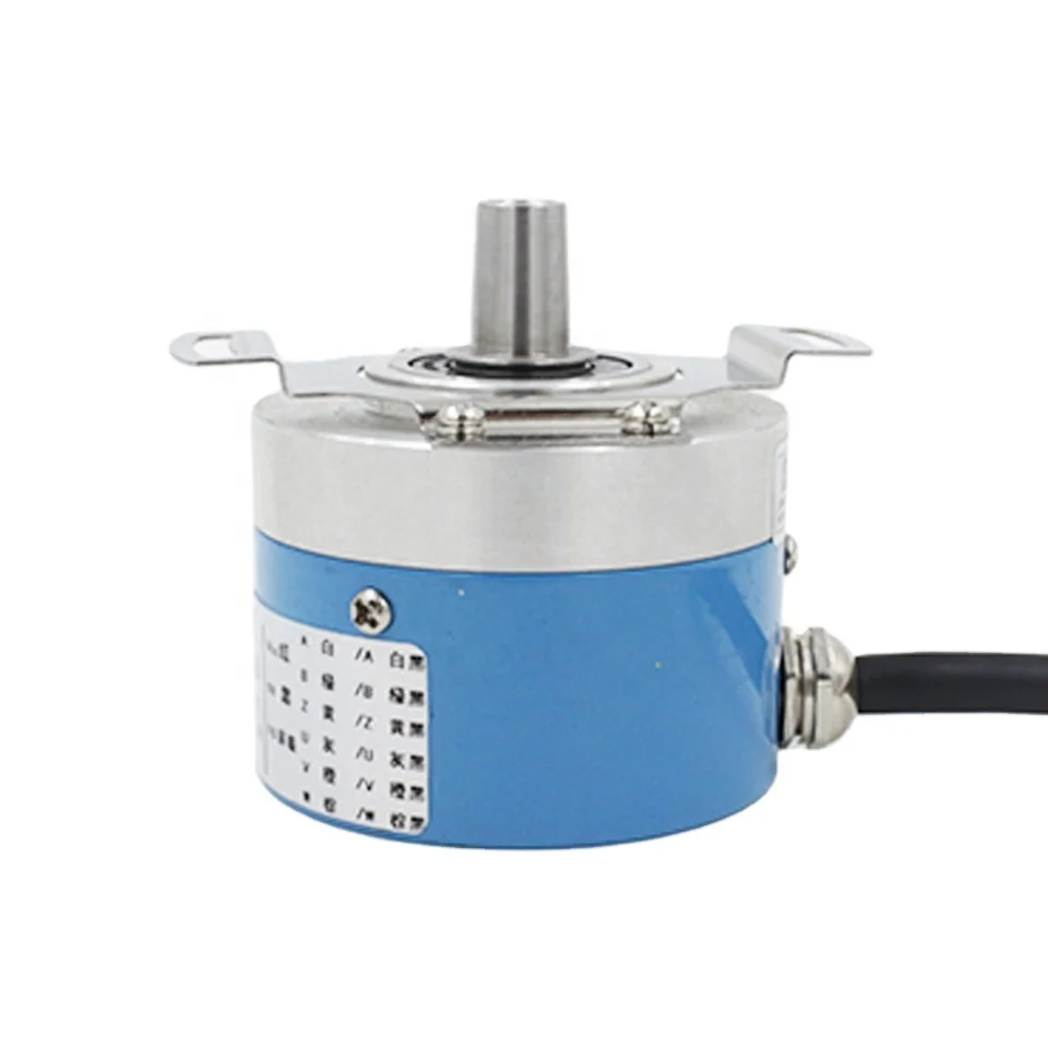 

RF53 series OD 53mm 8192ppr taper shaft 20 poles elevator using rotary encoder