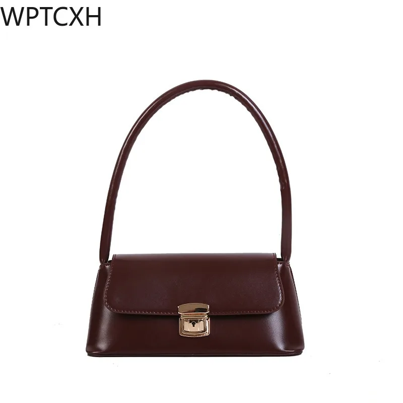 

2023 New Women's Fashion Niche Texture Personality Carrying Small Satchel Vintage Senior Single Shoulder Bag Wholesale