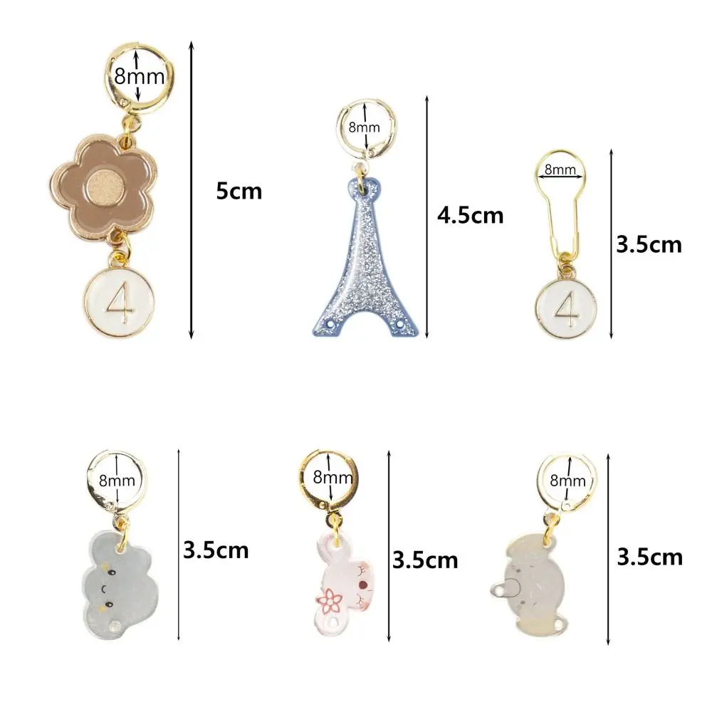 Подвески металлические маркеры для вязания инструменты рукоделия кольцо