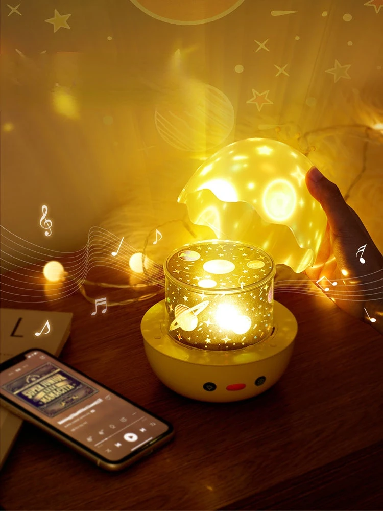 

Led Starry Sky Projector Lamp Star Light With Remote Adjust Volume Animal Night Light Cartoon Pattern LED Projection Lamp Gifts