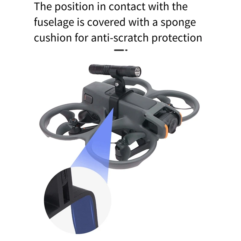 Drone Strobe Light Night Flight Rechargeable Lamp With Bracket For DJI Avata 2 Rone Accessories