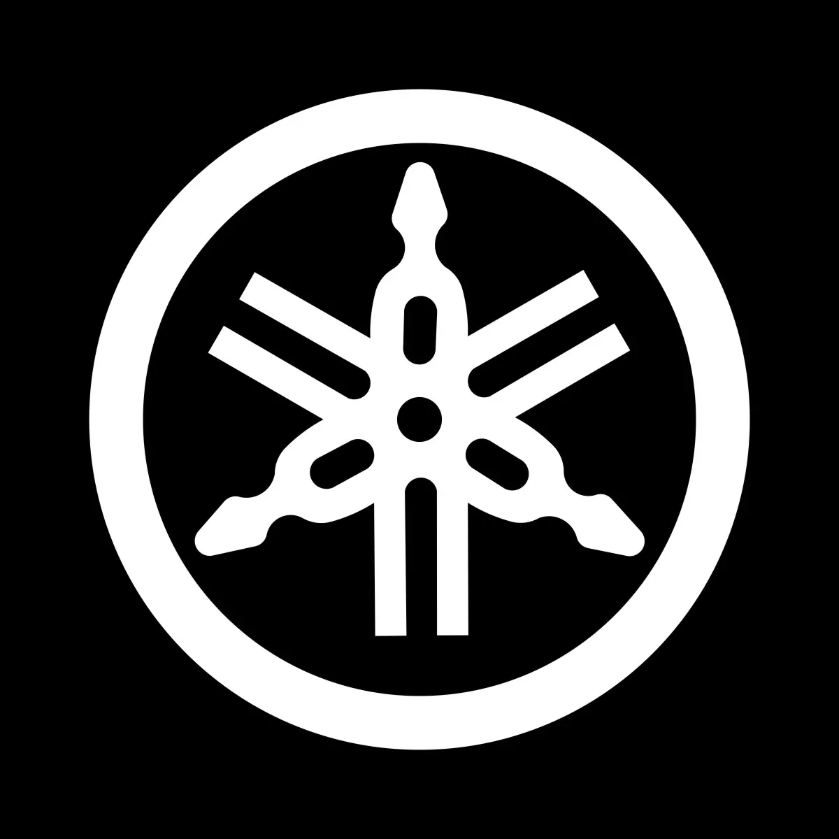 Виниловый отражающий стикер Yamaha для мотоциклов с эмблемой Mt 07 125 Yzf R1 Nmax Tracer Fz6 Raptor R15 Wr450f Logo on баке.