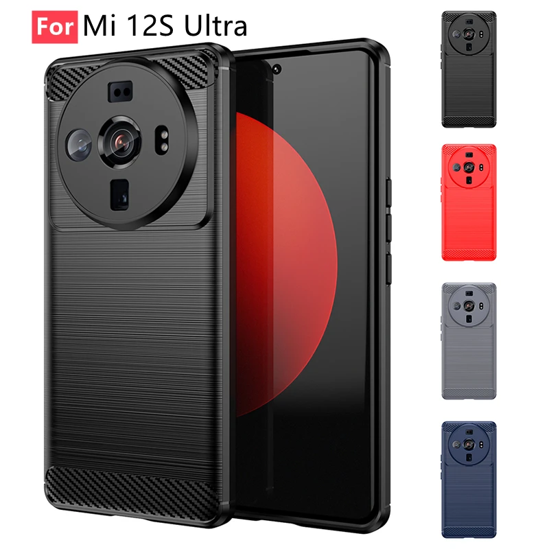 

For Cover Xiaomi Mi 12S Ultra Case For Mi 12S Ultra Capas Phone Bmper Shockproof TPU Soft Cover For Xiaomi Mi 12S Ultra Fundas