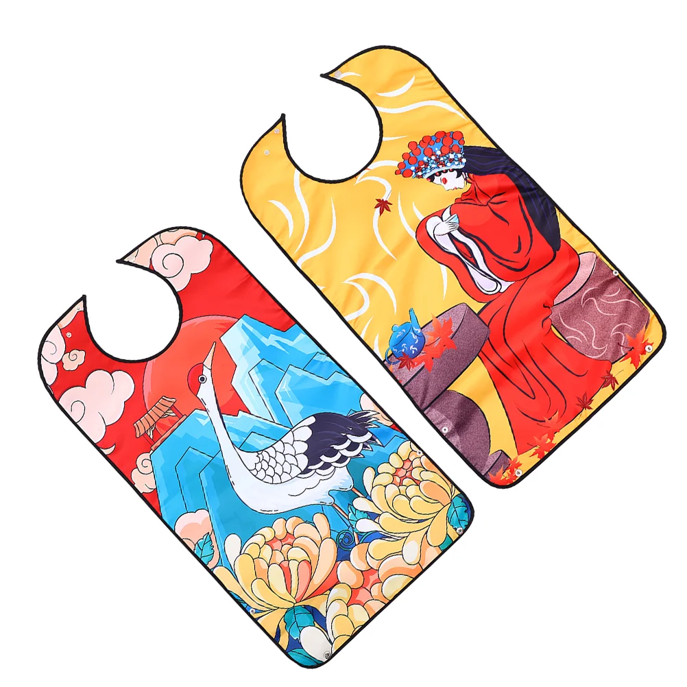 

Bibs Adult Bib Eating Clothing Protector Waterproof Elderly Apron Meal Elder Mealtime Saliva Towel Feeding Washable Aid