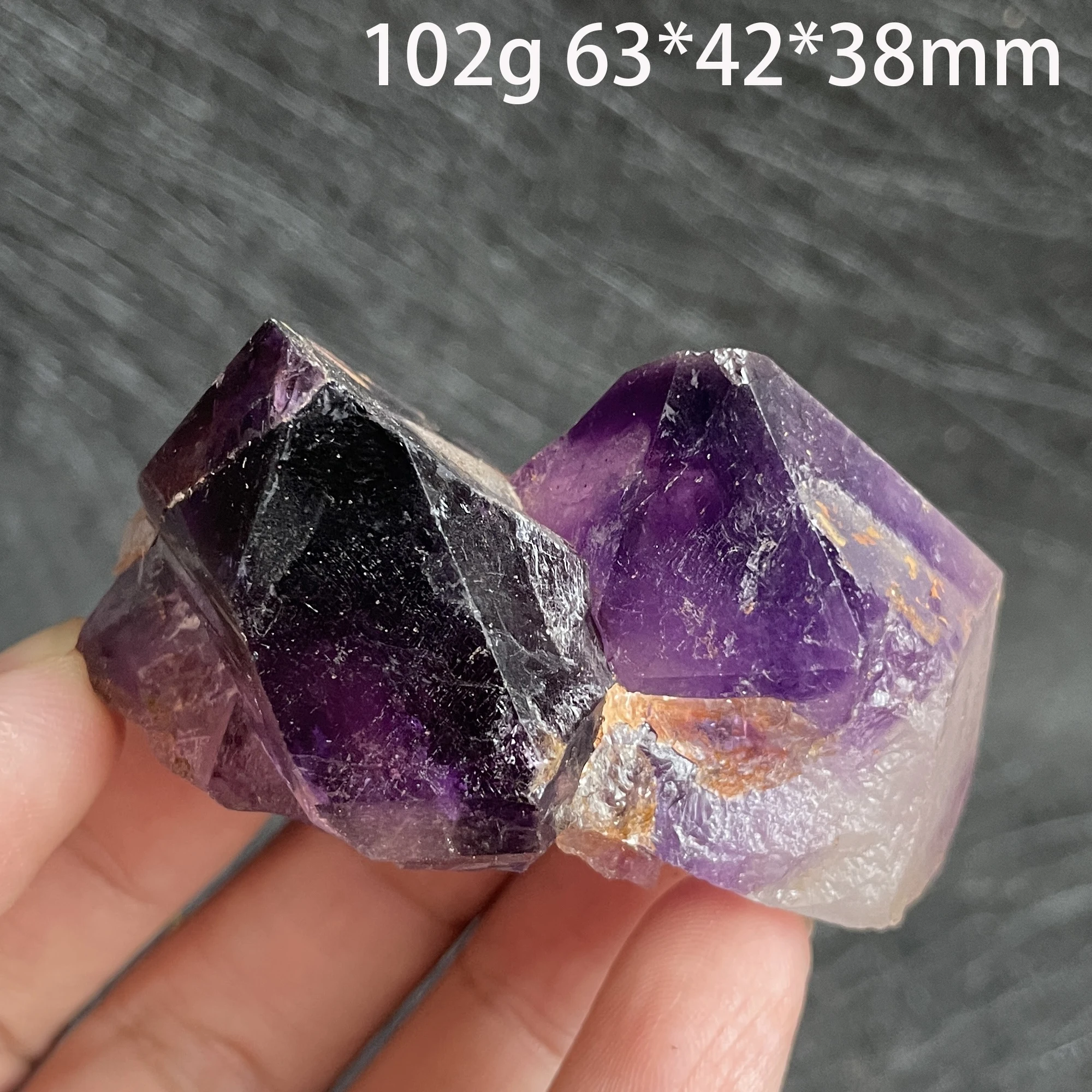 Натуральный камень кистевой аметист Хрустальный кластер минерал драгоценный
